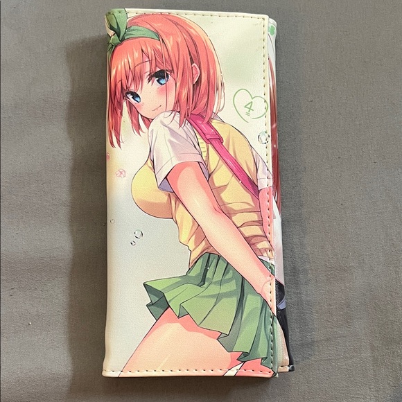 Handbags - Yotsuba Nakano The Quintessential Quintuplets brand new anime wallet